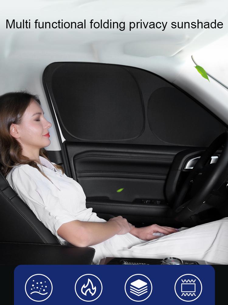 Car Black Window Privacy Sunshade For GEELY MONJARO KX11 2022-2026 Auto Anti-UV Heat Insulation Protect Cover Interior Accessory