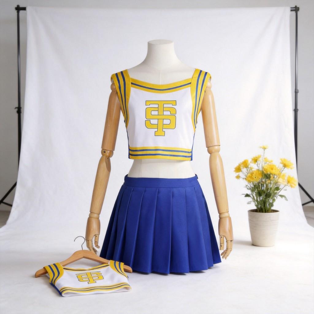 Taylor Swift Cheerleader Cosplay Kostüm Für Anime Und Gaming Events Aus Polyesterstoff