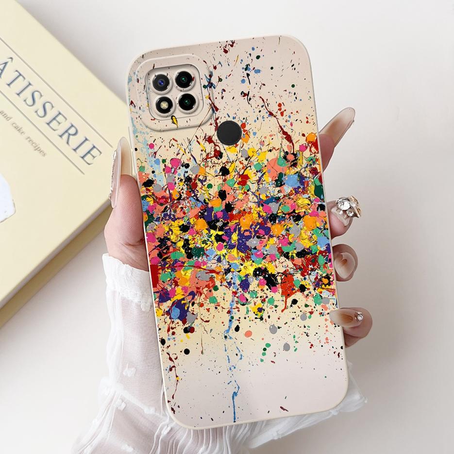 For Xiaomi Redmi 9C Case Cute Panda Cartoon Cover Shockproof Soft TPU Phone Case For Xiaomi Redmi 9C NFC Redmi9C Back Cover Bags