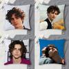 TTimothee Chalamet Doublesided Printed Square Decorative Cushion Cover for Sofa Living Room Home Decor