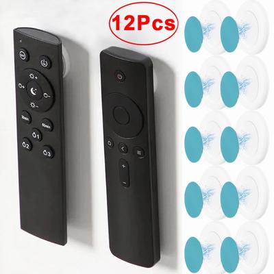 12/2Pcs Strong Magnetic Hooks Wall Mount Anti-Lost Magnet Storage Holder for Remote Control Fridge Sticker Home Organizer Hook