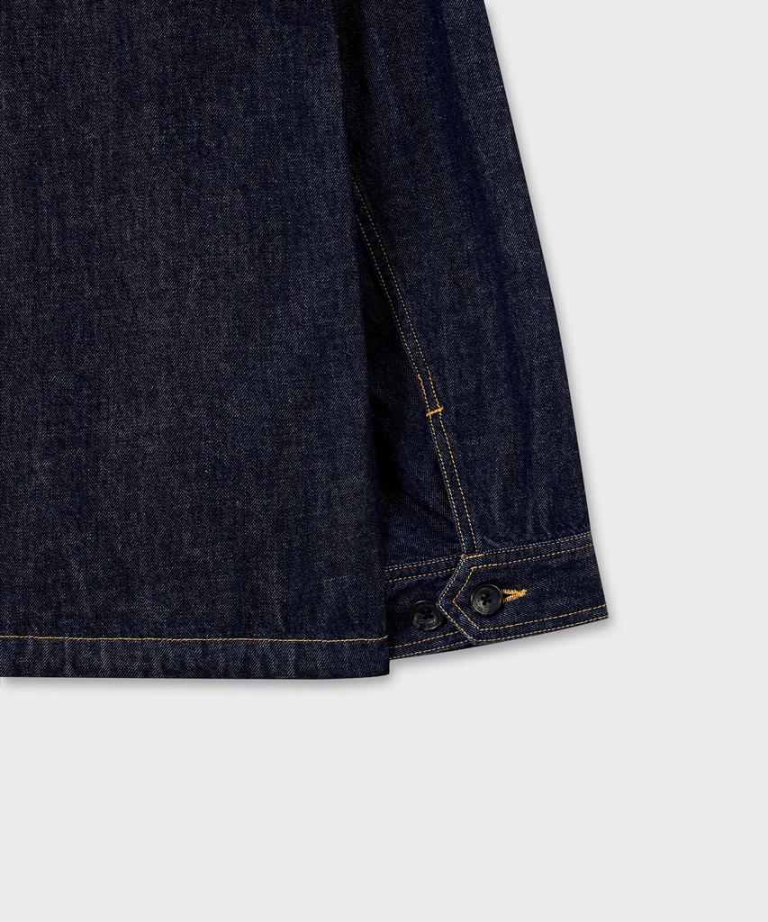 Plac [Shiota Made] Work Denim Hood Jacket_Indigo