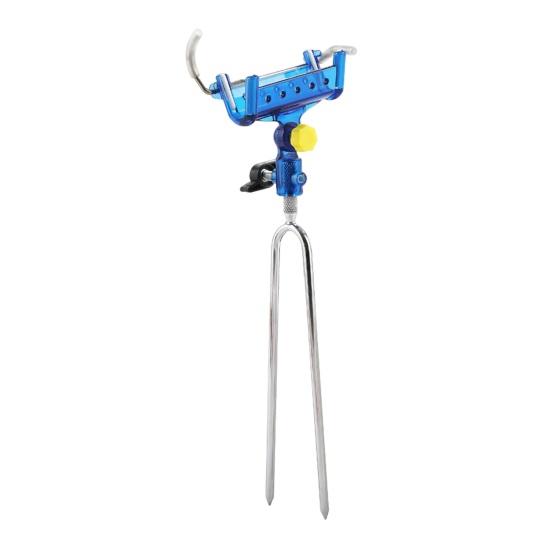 Support de canne à pêche autobloquant, réglable, léger et robuste, piquet de sol, accessoires de pêche en plein air