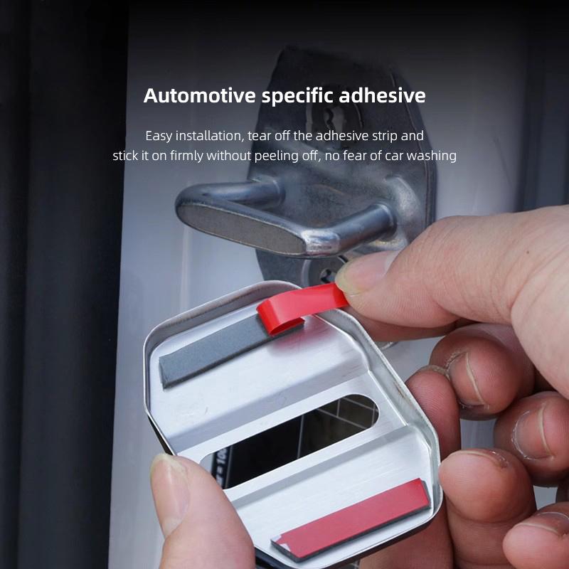 4pcs Car Door Lock Cover Antirust Protective Cap For MINI Cooper JCW Countryman Clubman Cabrio Paceman Coupe Roadster Clubvan Btrme66