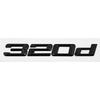 ABS Car Rear Trunk Letters Logo Badge Emblem Sticker For BMW 3 series 318d 320d 325d 328d 330d 335d E46 E90 E91 F30 F31 F34 G20