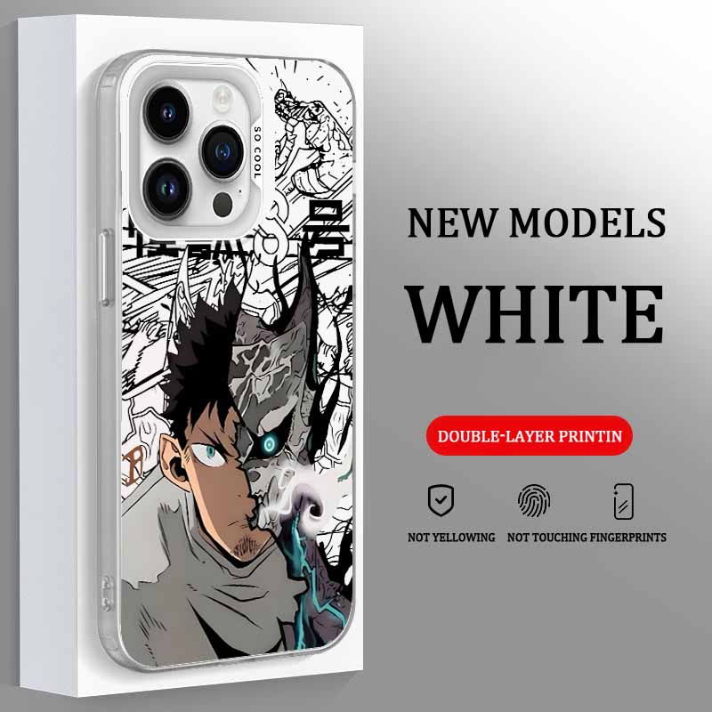 Anime Kaijus No. 8 Phone Case For iPhone 17 17e 16e 16 15 14 13 12 11 Mini Pro Max X XR XSMAX 8 7 Air Plus Anti Fall Matte