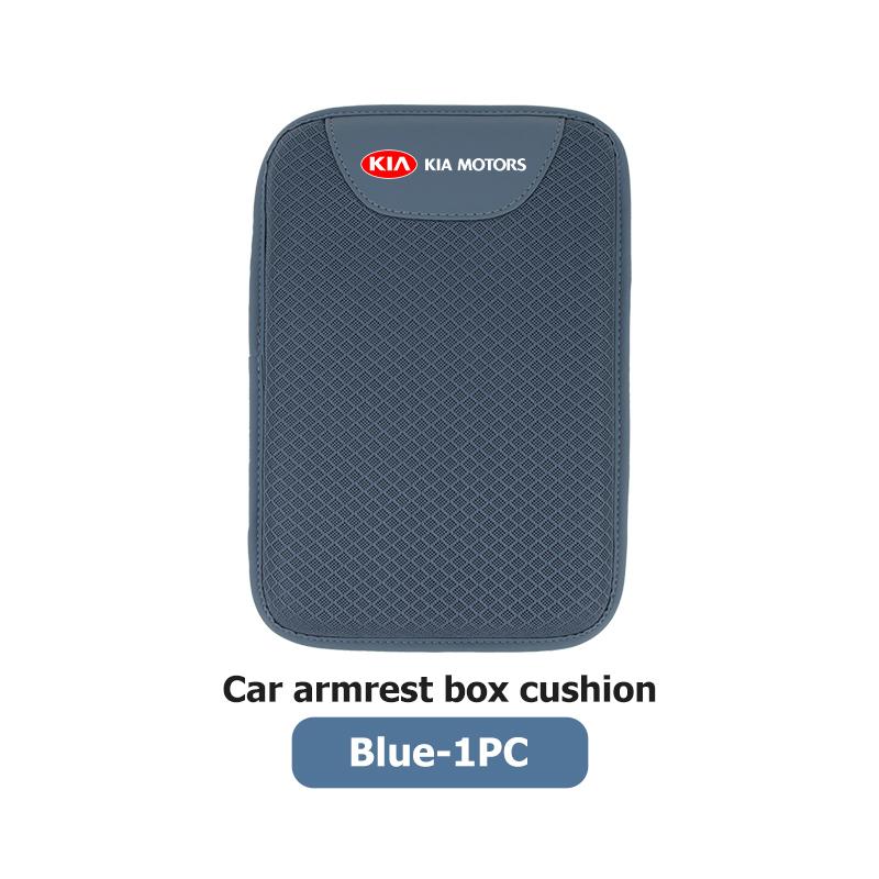 Auto Mittelkonsolenbox Eis Seide Schutzmatte Armlehnenpolster Rutschfeste Matte für KIA Ceed Rio K5 K2 Optima Cerato Venga Sedona Forte