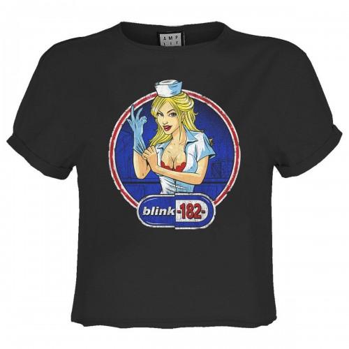 Amplified Womens/Ladies Enema Of The State Blink 182 Crop Top