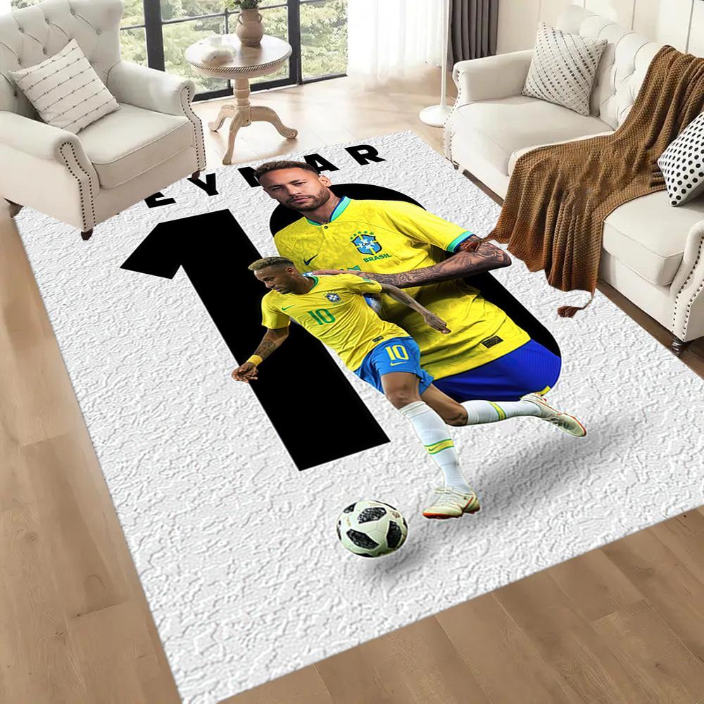 Neymar Jr. Brazil Legend Vierkante vloerkleden zijn een uitstekende keuze voor woonkamers, slaapkamers, huisdecoratie en als cadeaus.