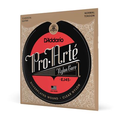 Classical Guitar Strings Pro Arte Normal EJ45 D'Addario Silver/Clear []
