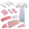 Kimono Dressing Accessory Set [Kyoto Cafe] 15-piece (LL)