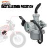 PZ22 22mm Carburetor For Honda 50 70 90 110 125 Quad Go Kart Carburetor Motocross Dirt Pit Bike Replacement Accessories Enduro