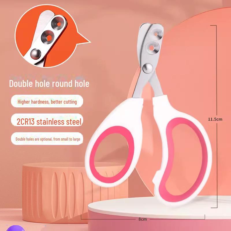 Compact Cat Nail Clippers for Small and Blind Cats - Pet Claw Scissors