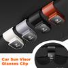 New Car Sun Visor Glasses Clip Sunglasses Card Holder For G30 G20 M3 M5 E91 E92 E93 E36 E70 X3 X4 X5 X1 E39 F30 Accessories