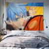 Kuroko No Basket Cartoon Wandteppich Hippie Blume Wandteppiche Schlafsaal Dekor Kunst Heimdekor