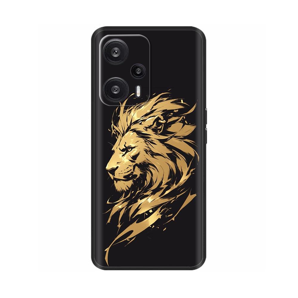 Para Xiaomi Poco F5 Pro Capa Flor Pintada Tampa Traseira Proteção Total Capa Macia para POCO F5 PocoF5 F5Pro Capas Carcaça de Telefone