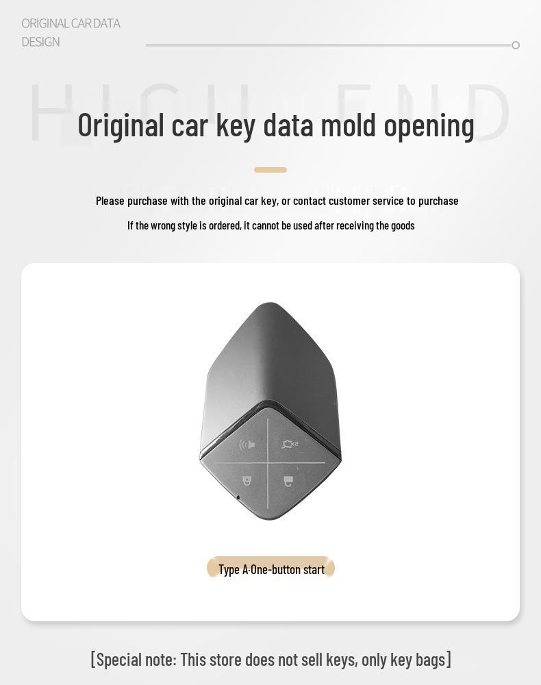 Shenlan S7/SL03 Key Case: Changan Car Interior Metal Shell Cover