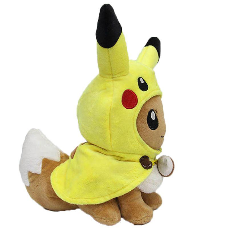 Adorable Pokemon Center Eevee Pikachu Plush Doll Figure Soft Stuffed Animal Toy Gift