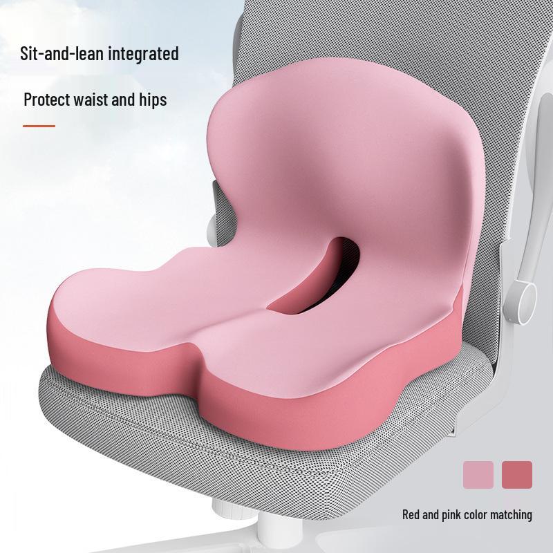 Cuscino per Sedile e Schienale in Memory Foam per Ufficio, Studente, Anziano, Auto - Supporto Lombare e per Glutei per Sedute Prolungate