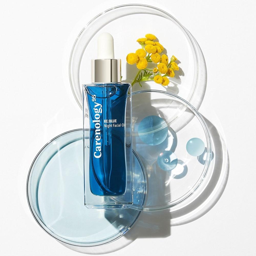 CARENOLOGY Reblue Night Facial Oil 50ml/Moroccan Blue Tanzi/OILLIV Moisturizing Soothing Oil