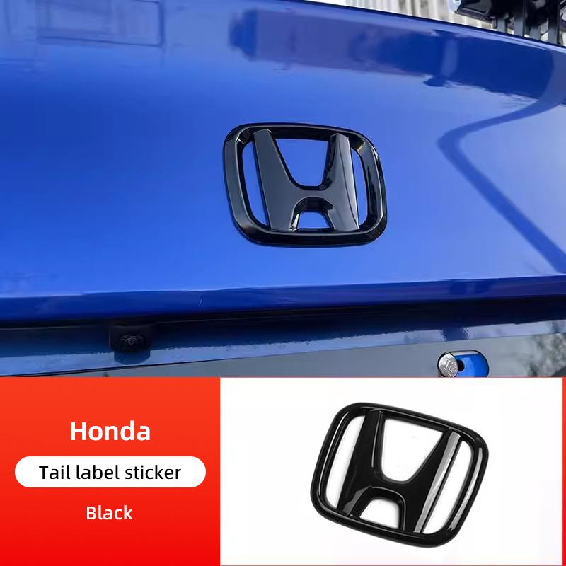 ABS Car Grille Emblem Sticker Trunk Steering Wheel Auto Accessories For Honda Civic Accord 8th 9th 9.5th 10th 11th Generation