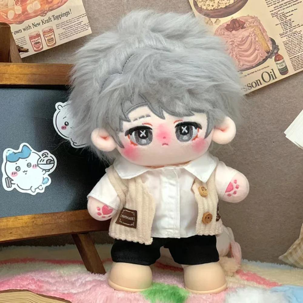 20cm Niedliche Idol Baumwoll Stern Puppen Fünfte Persönlichkeit Junge Puppe Niedliches Kuscheltier Baby Plüschpuppe Kann Kleidung Wechseln Fans Sammlung Geschenk