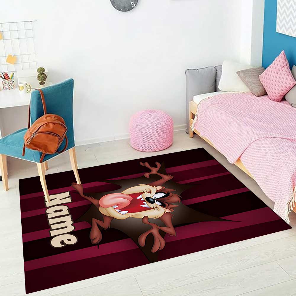 Warner (28) Customize Your Name Rug, Office Chair Cushion, Home Bedroom Living Room Gift.