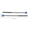 2PCS Plastic+Rubber Percussion Mallets Comfortable Grip Instrument Mallets  For Percussion