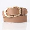 "Korean Style Women's Versatile Imitation Leather Belt – Trendy, Simple, Decorative Waist Accessory"