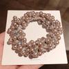 Elegant Pearl Hair Ties Beads Girls Scrunchies Rubber Bands Ponytail Holders