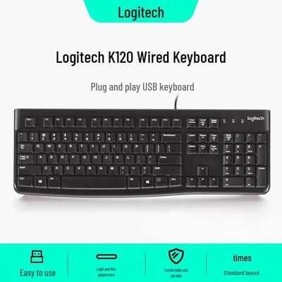 Clavier USB filaire Logitech K120