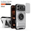 New Case for For Iphone17 Pro Max 16 Pro Max 1 14 13 Slide Camera Protection Upright Kickstand Shockproof Back Magnetic Phone Cover