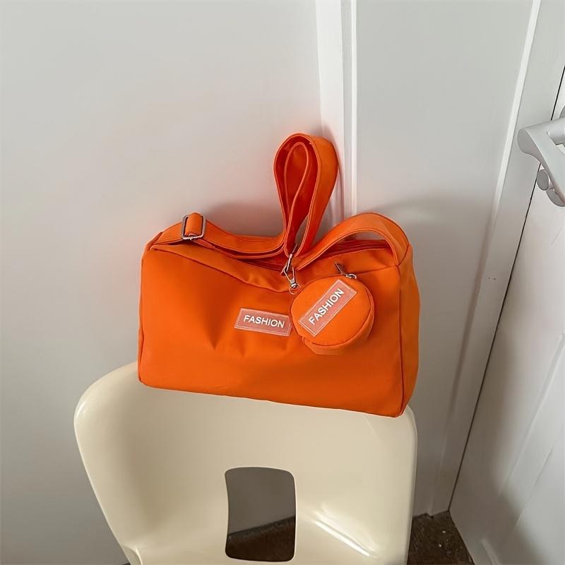 Women Casual Nylon Tote Crossbody Bag, Lightweight Sling Purse with Adjustable Strap, Versatile for Work Travel Shoulder Bag