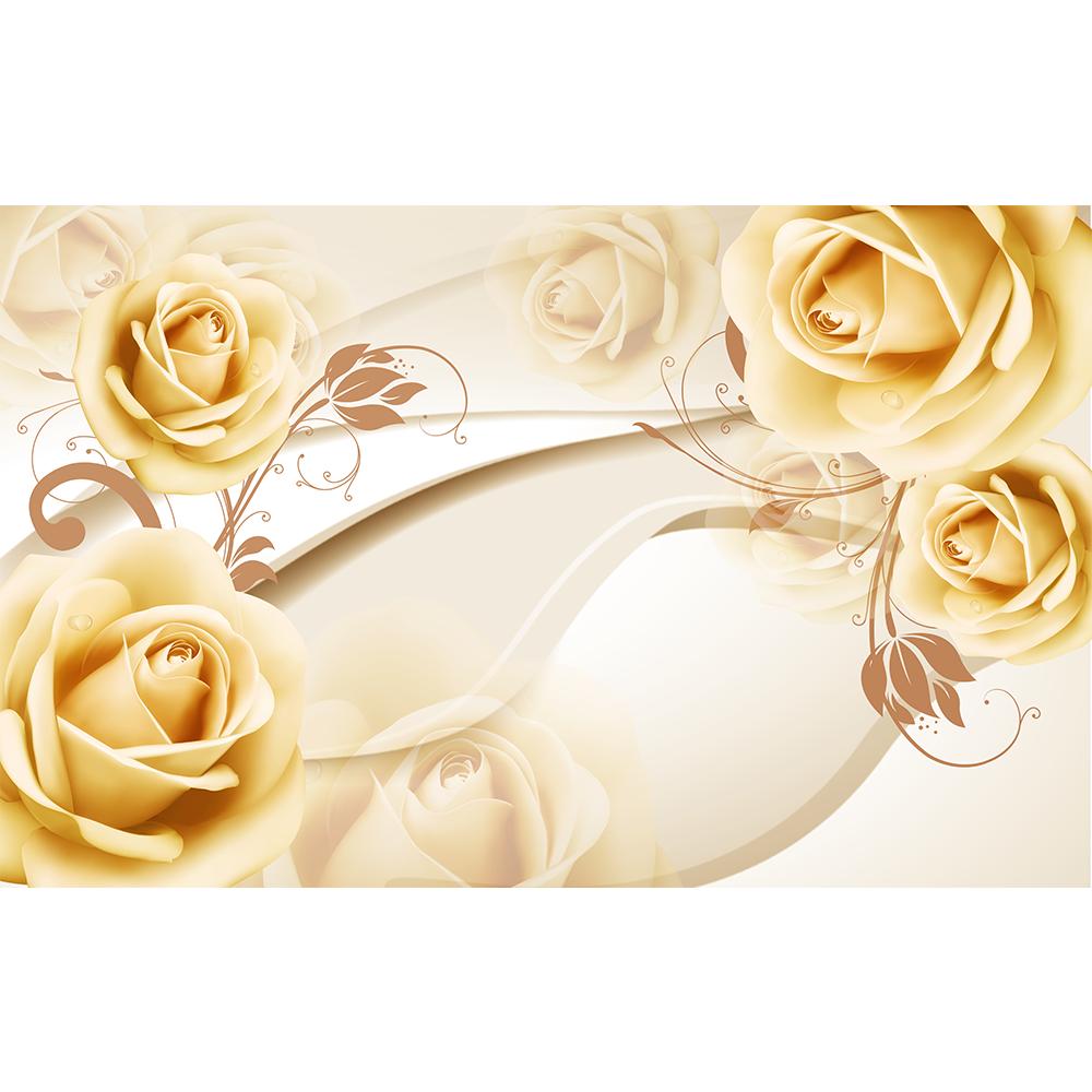 Floral Mural 3d Relief Flower Wallpaper Modern Jewelry Fresco Living Room Bedroom Wall Murals Home Decor