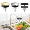 Black Silver Sink Hole Cover Stainless Steel Sink Hole Plug Kitchen Accessories Faucet Hole Cover