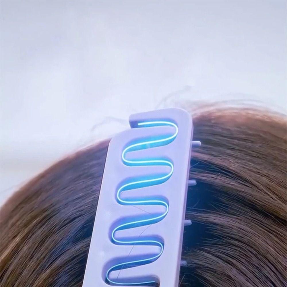 Pettine Leggero per Styling dei Capelli, Radici Folte, Facile da Pulire, Pettine per Righine