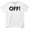OFFLogo Mens T Shirt Music Classic Rock N Roll Band Tee New White Unisex T-Shirt