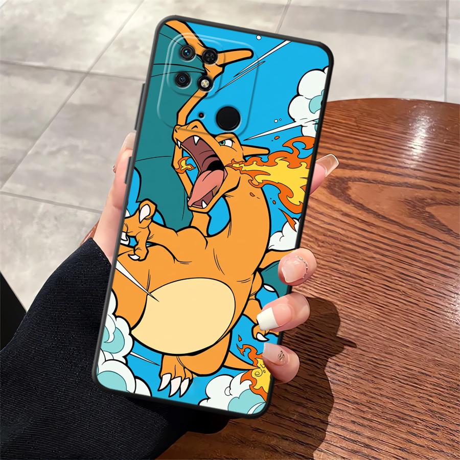 Cool Pokemon Pikachu Case for Xiaomi Redmi A1 A2 Plus 12C 14C A3 10 13C A4 9 K40 K80 Pro A5 Funda Phone Cover