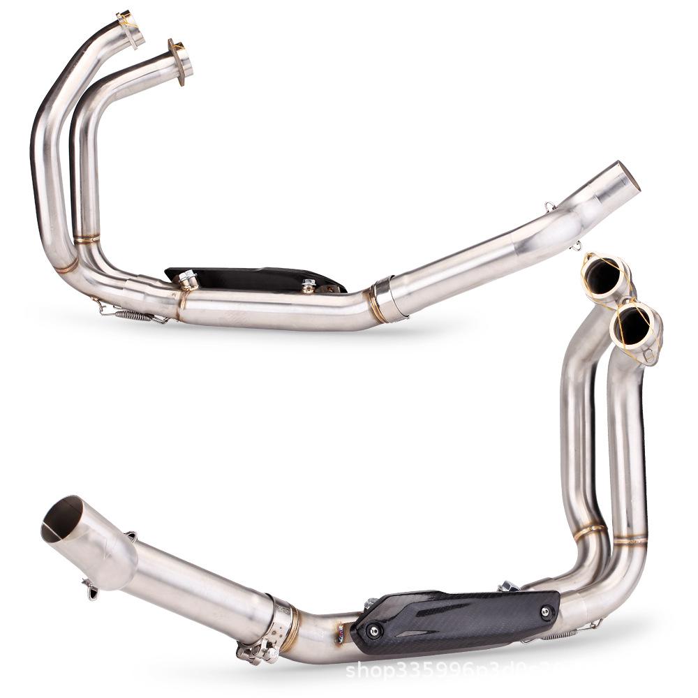 Carbon Fiber Exhaust for F900XR & F900R Motorcycles (2020-21) - Modified Front & Full Sections
