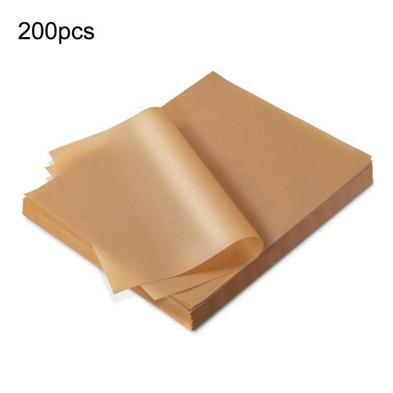 Parchment Paper Baking Sheets, Heat Resistant Oven And Air Fryer Liner, Disposable Non Stick Silicone Coated Paper for Grilling Baking