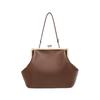 Chic Designer Style Women Clip Clutch Bag Elegant Evening Purse Large Capacity Shoulder Handbag