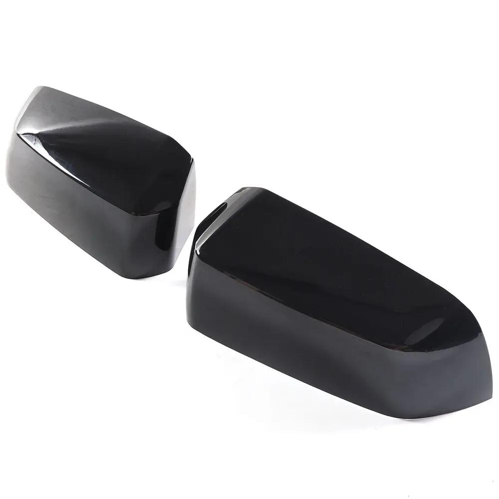 For Ford Ranger 2023 2024 Car Sticker Rearview Side Mirror Cover Wing Cap Exterior Door Rear View Case Trim Carbon Fiber Look