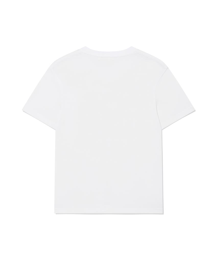 COVERNAT WOMAN Clover Graphic T-Shirt White