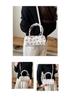 Sweet Floral Print Boston Handbag and Crossbody – Trendy Spring/Summer 2026 Fashion Pillow Bag