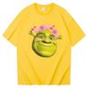 Dámske tričko Shrek Kórejské oblečenie Grafické Vintage Psychedelické tričko Klasické Univerzitné Dámske Psychedelické Vintage Grafické