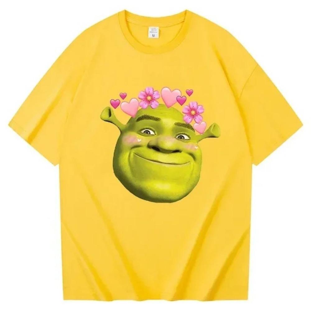 Dámske tričko Shrek Kórejské oblečenie Grafické Vintage Psychedelické tričko Klasické Univerzitné Dámske Psychedelické Vintage Grafické