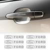 3D Metal Emblem Sticker Car Interior Decoration Decals Accessories For Ford Focus 3 4 MK3 Kuga Escape Mustang Fiesta Ranger Esco CVX1