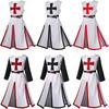 Costume de Halloween Robă Medievală Templier - Mărimi Mari Costum Mascaradă & Performanță Scenă