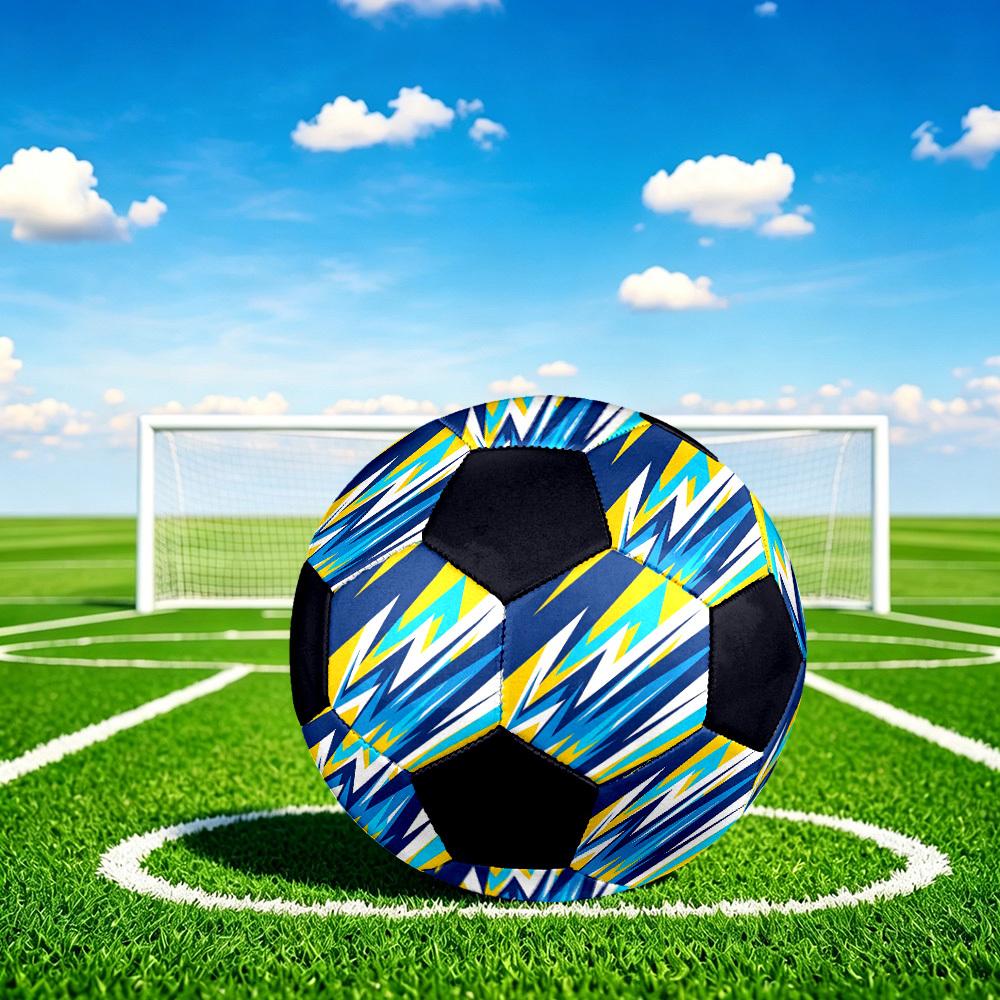 1pc Lightweight PVC Training Soccer Ball, Size 5, Suitable for Indoor and Outdoor TrainingGift y6036