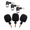 Portable Mini Microphone 3.5mm Aux Mono / Stereo / 4 Pole Flexural Bendable